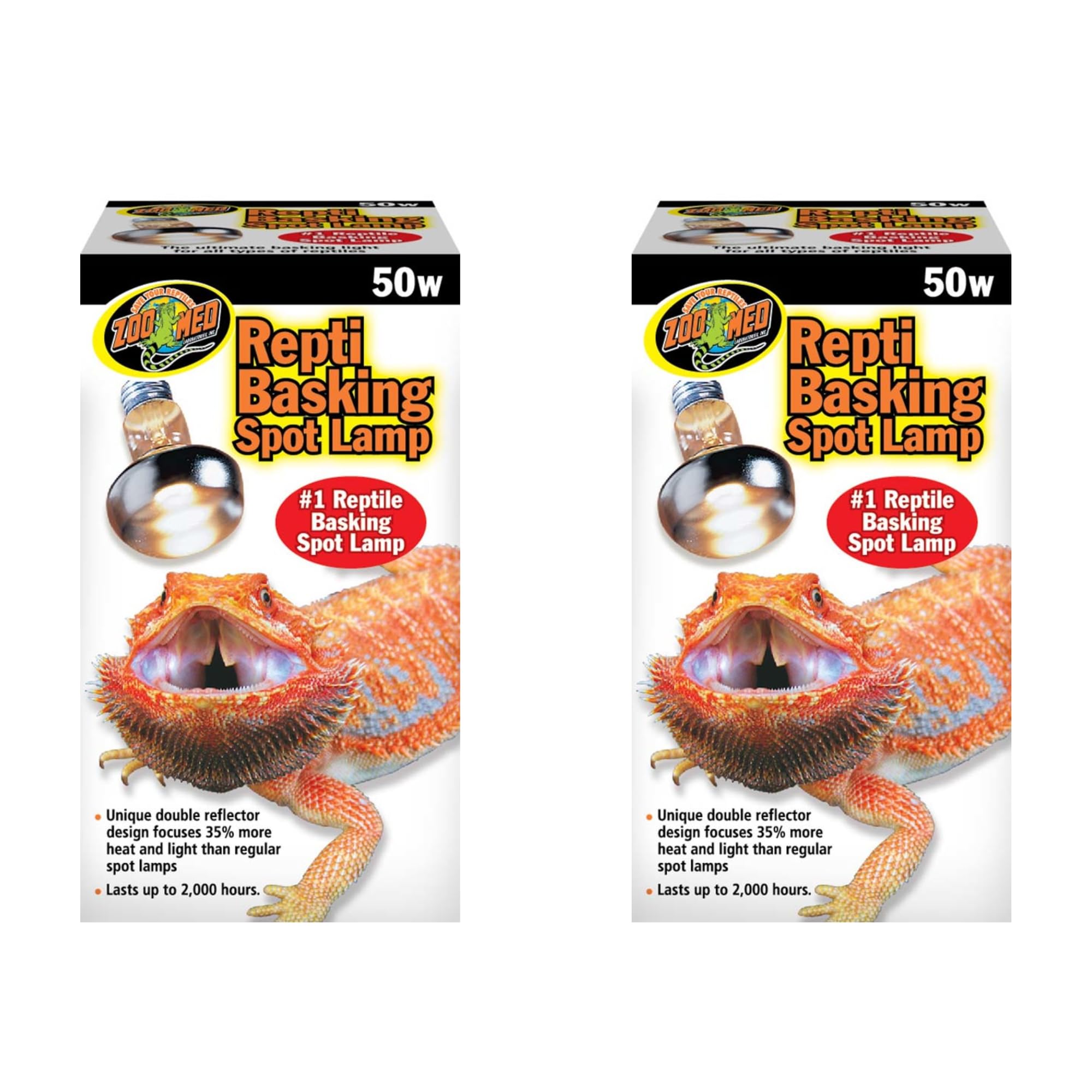 Zoomed Repti Basking Spot Lamp 50 Watts (Pack of 1)