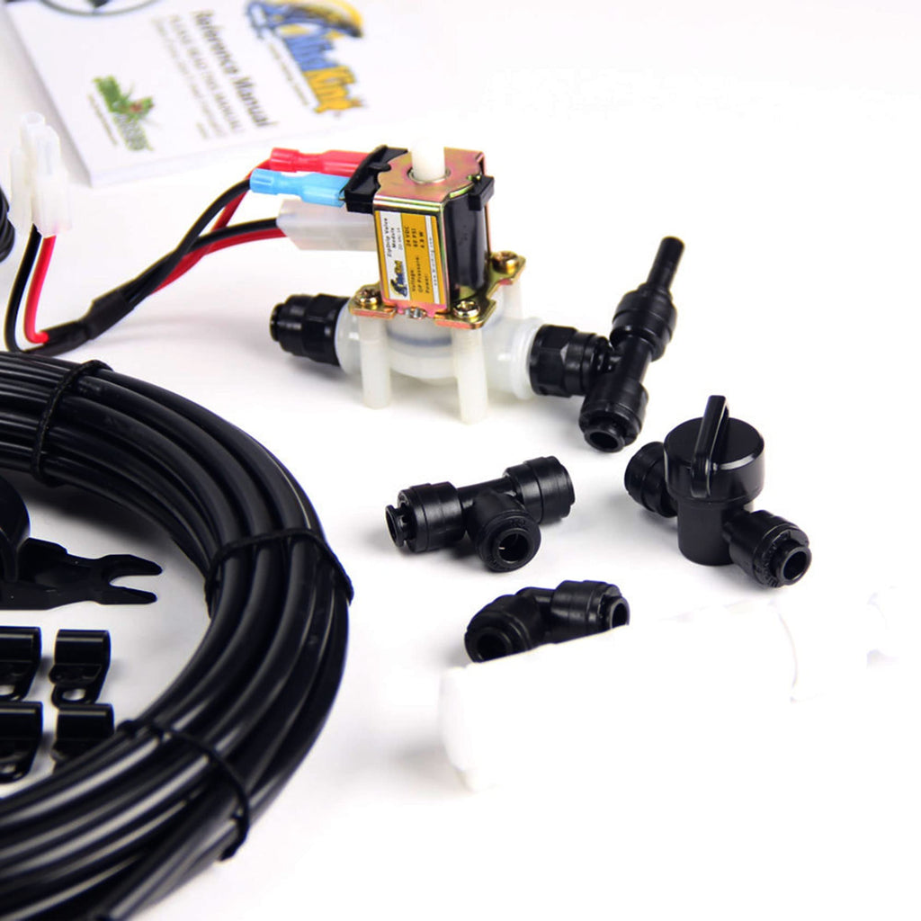 MistKing – Starter Misting System, 5th Gen | Used by Zoos, Botanical Gardens, Institutions & Hobbyists | Expandable to 10 Nozzles | Extremely Fine Mist | 50 Micron Droplets | MKSMS5-125-50
