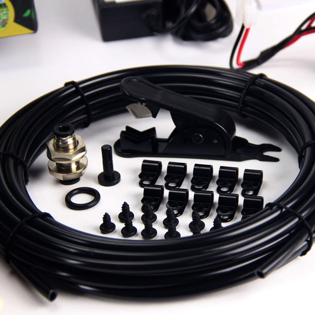 MistKing – Starter Misting System, 5th Gen | Used by Zoos, Botanical Gardens, Institutions & Hobbyists | Expandable to 10 Nozzles | Extremely Fine Mist | 50 Micron Droplets | MKSMS5-125-50