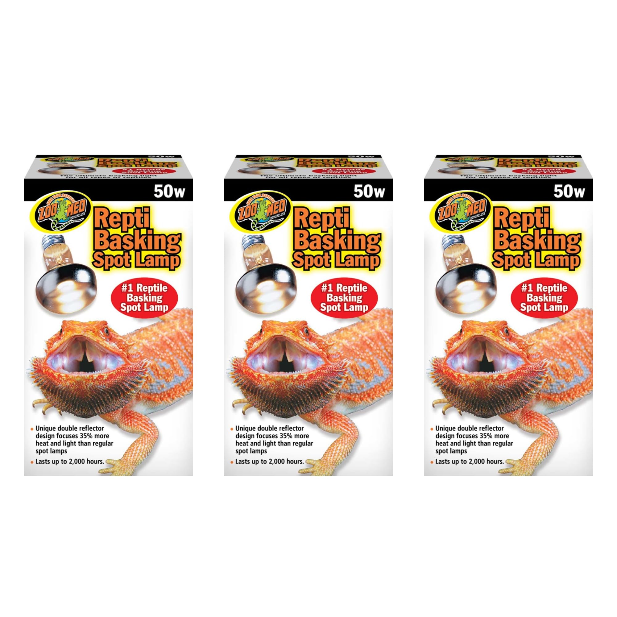 Zoomed Repti Basking Spot Lamp 50 Watts (Pack of 1)