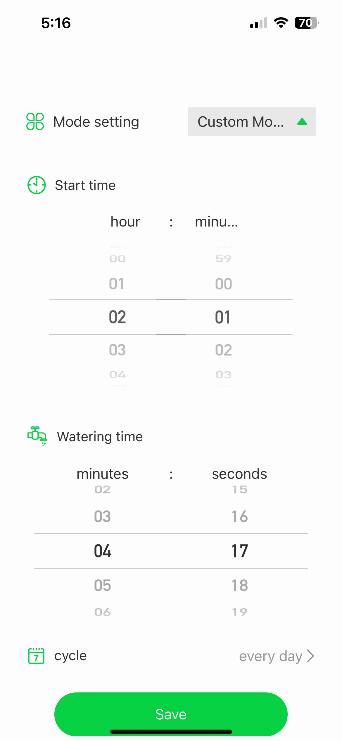 WIFI Controlled Automatic Misting System