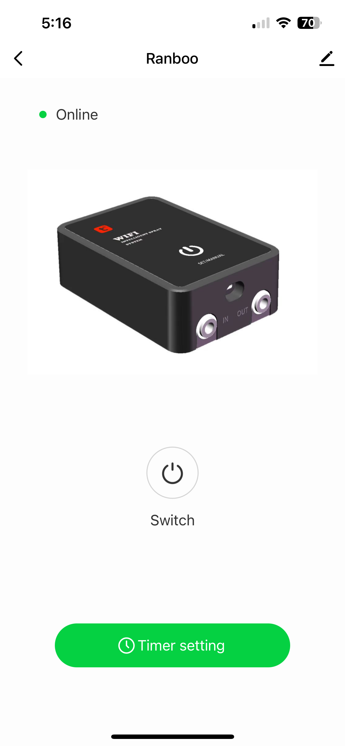 WIFI Controlled Automatic Misting System