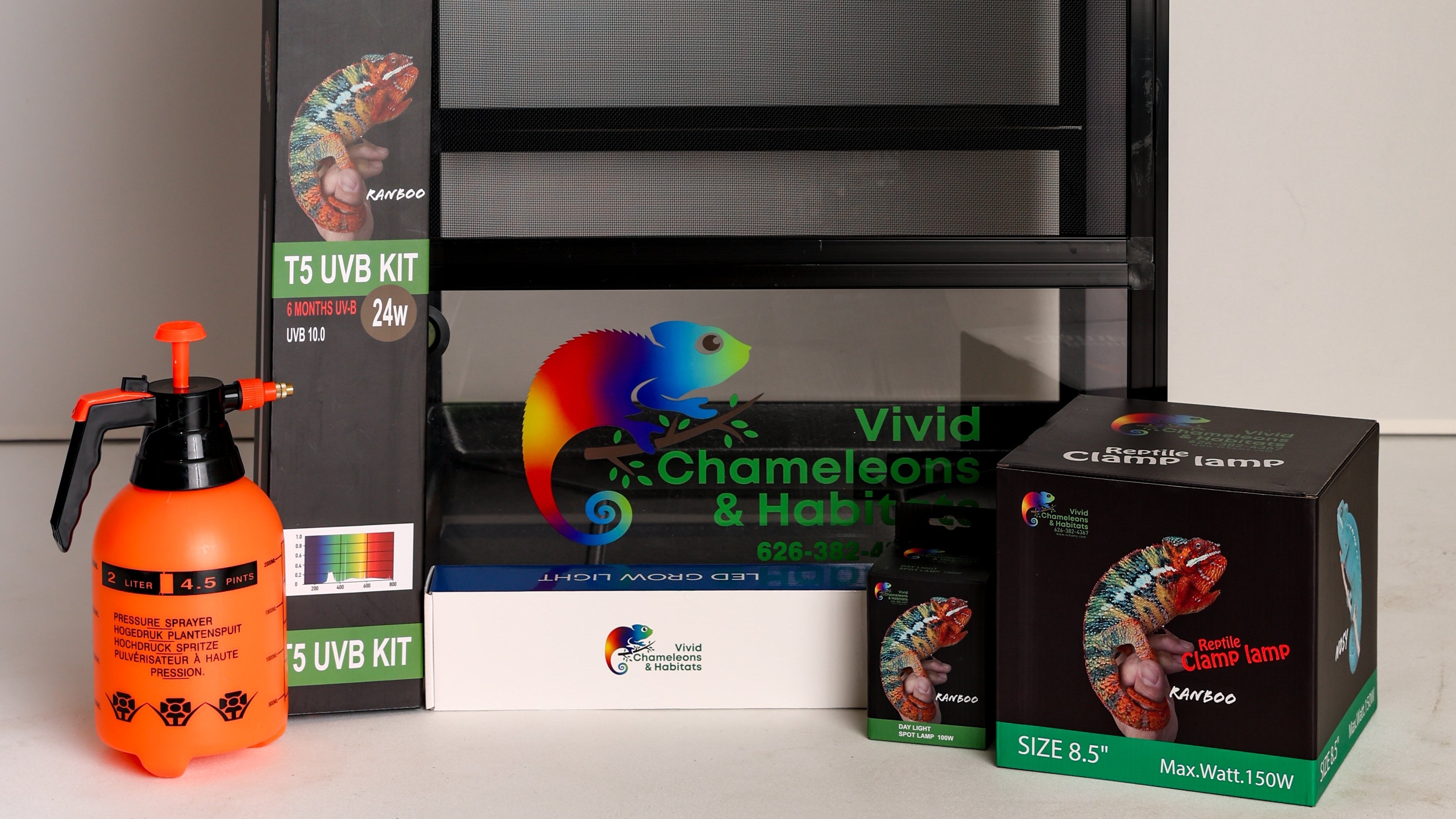 Size 24: 24"x24"x48" Essential Chameleon Kit